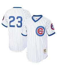 Mitchell & Ness Men's Ryne Sandberg White Chicago Cubs Cooperstown Collection 1987 Authentic Player Jersey