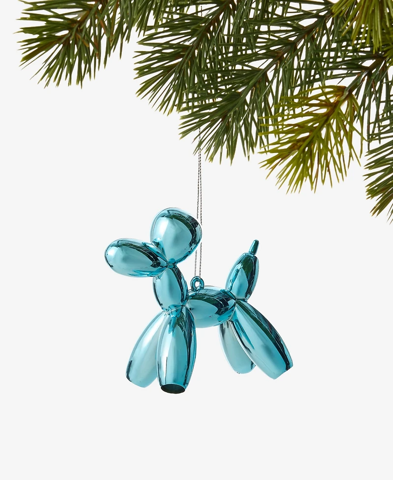 Holiday Lane Merry Magic Blue Balloon Dog Ornament, Macy's Exclusive