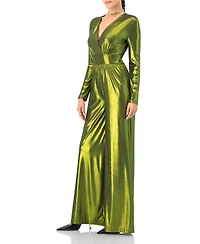 Ivonne Women's V-Neck Wide-Leg Jumpsuit