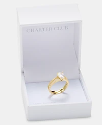 Charter Club Cubic Zirconia Ring, Macy's Exclusive