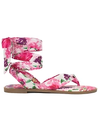 I.n.c. International Concepts Women's Maris Ankle Tie Flat Sandals, Macy's Exclusive