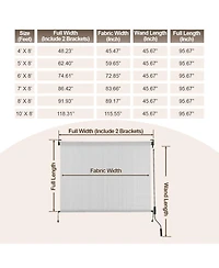 Aoodor Patio Roller Shade Hdpe Fabric Outdoor Cordless Roll Up with Uv Protection, Blinds