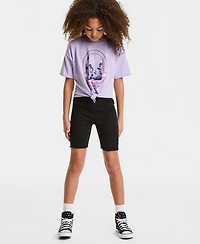 Epic Threads Girls' 5-20 Ribbed Bike Shorts, Macy's Exclusive