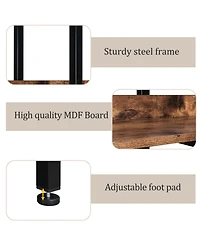 Rainsken 5 Tier Open Bookcase