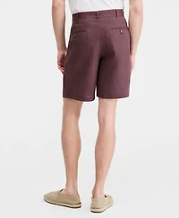 Club Room Men's Linen Pleated Shorts, Macy's Exclusive