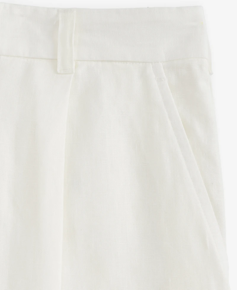 Club Room Men's Linen Pleated Shorts, Macy's Exclusive