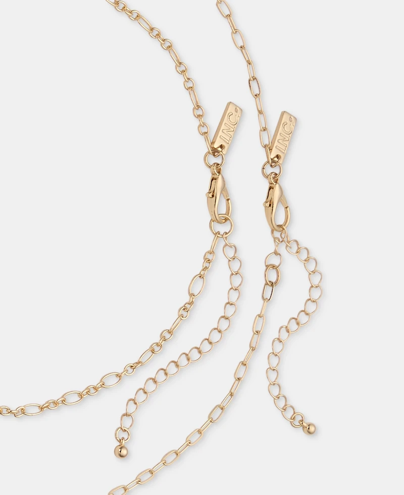 I.n.c. International Concepts 2-Pc. Set Shell Collar & Pendant Necklaces, Macy's Exclusive