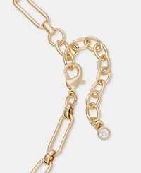On 34th Pave & Imitation Pearl Multi-Charm Pendant Necklace, 36" + 2" extender, Macy's Exclusive