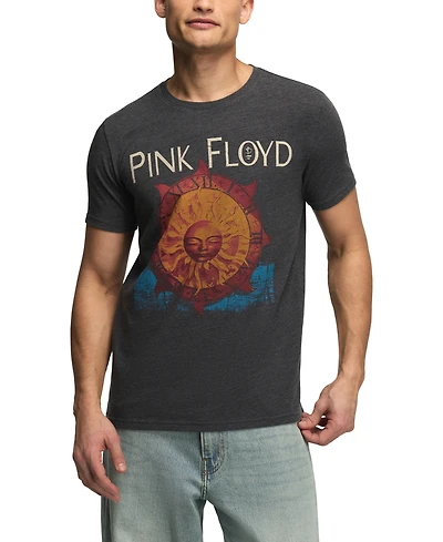 Lucky Brand Men's Pink Floyd Sun Graphic T-Shirt
