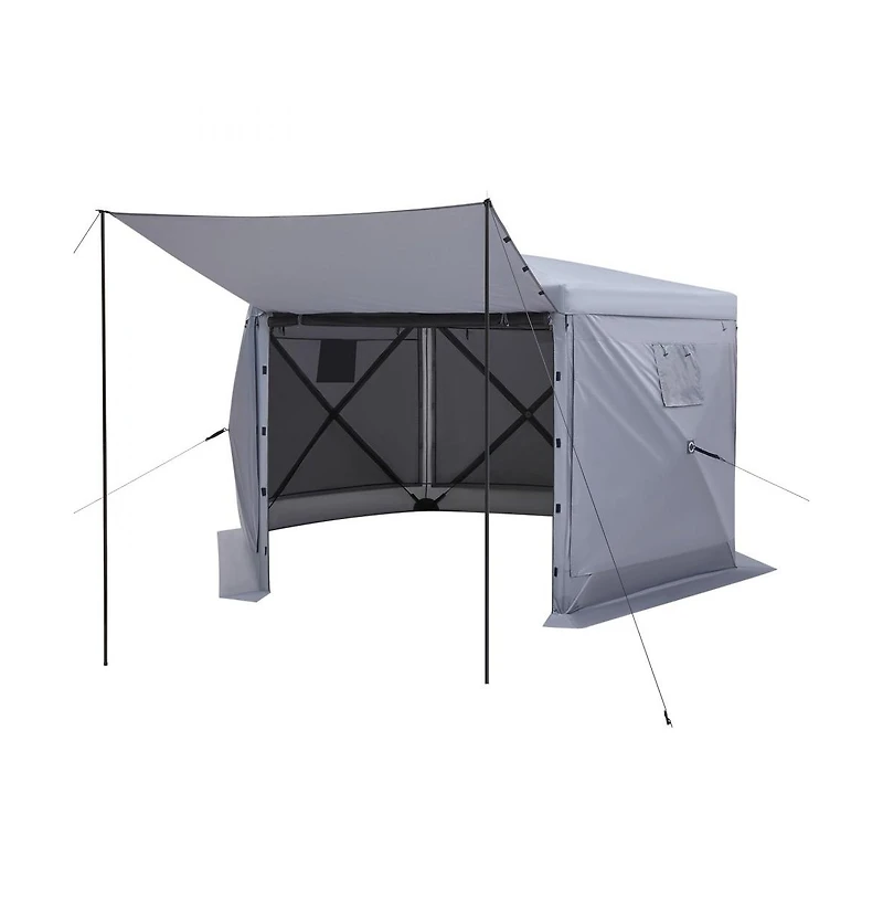 Slickblue 12x12 Pop Up Gazebo Screen Tent with Carry Bag