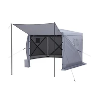 Slickblue 12x12 Pop Up Gazebo Screen Tent with Carry Bag