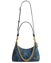 Coach Soft Quilted Loved Denim Juliet Small Shoulder Bag