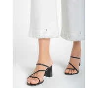 Liverpool Los Angeles Petite Stride Crop Wide-Leg Jeans