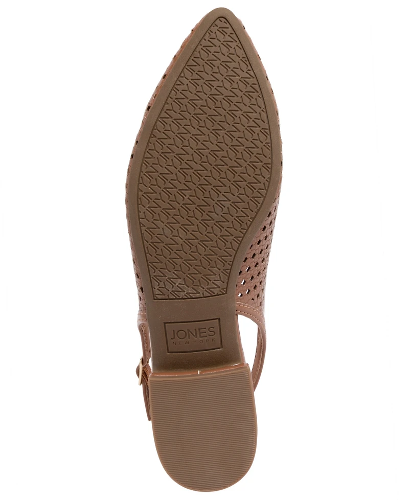 Jones New York Women's Quilsy Slingback Dress Flats