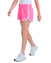 adidas Girls' 8-16 Waistband Woven Pacer Shorts