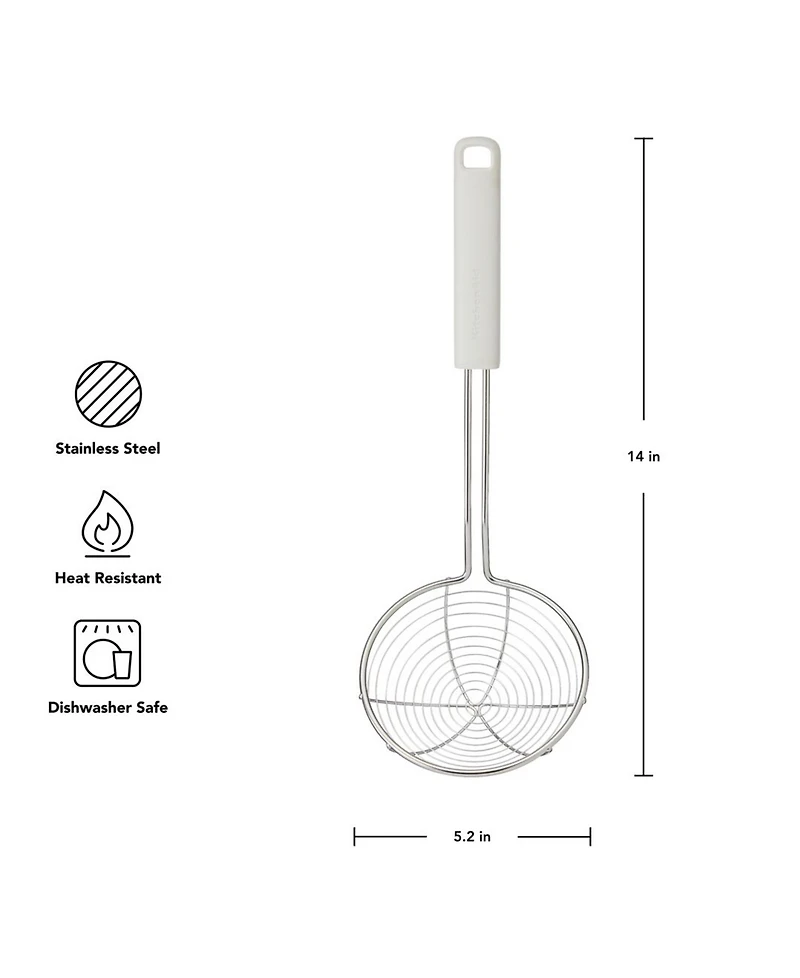 KitchenAid 14" Wide-Opening Wire Strainer