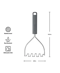 KitchenAid Stainless Steel 10.24" Wire Masher