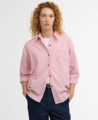 Barbour Women's Long-Sleeve Polly Striped Shirt