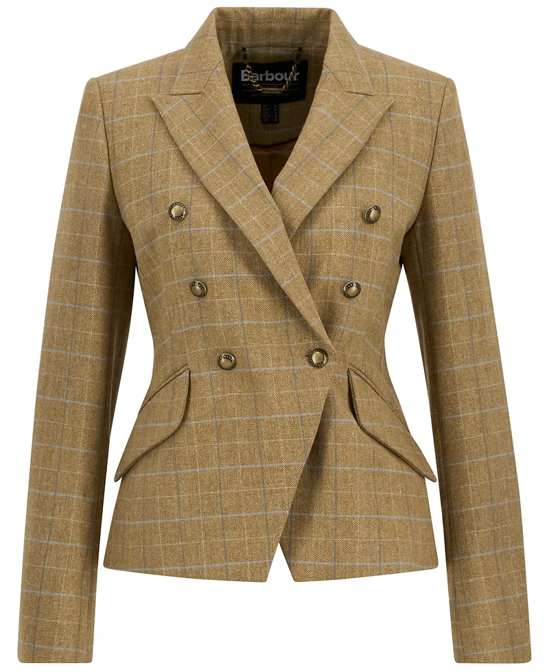 Barbour Women's Long-Sleeve Wisteria Tailored Blazer