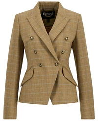 Barbour Women's Long-Sleeve Wisteria Tailored Blazer
