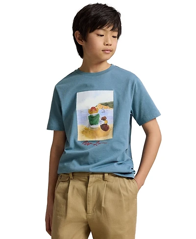 Polo Ralph Lauren Boys' 8-20 Crewneck T-Shirt
