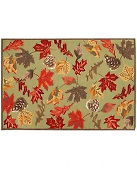 Liora Manne' Ravella Falling Leaves 2'x3' Area Rug
