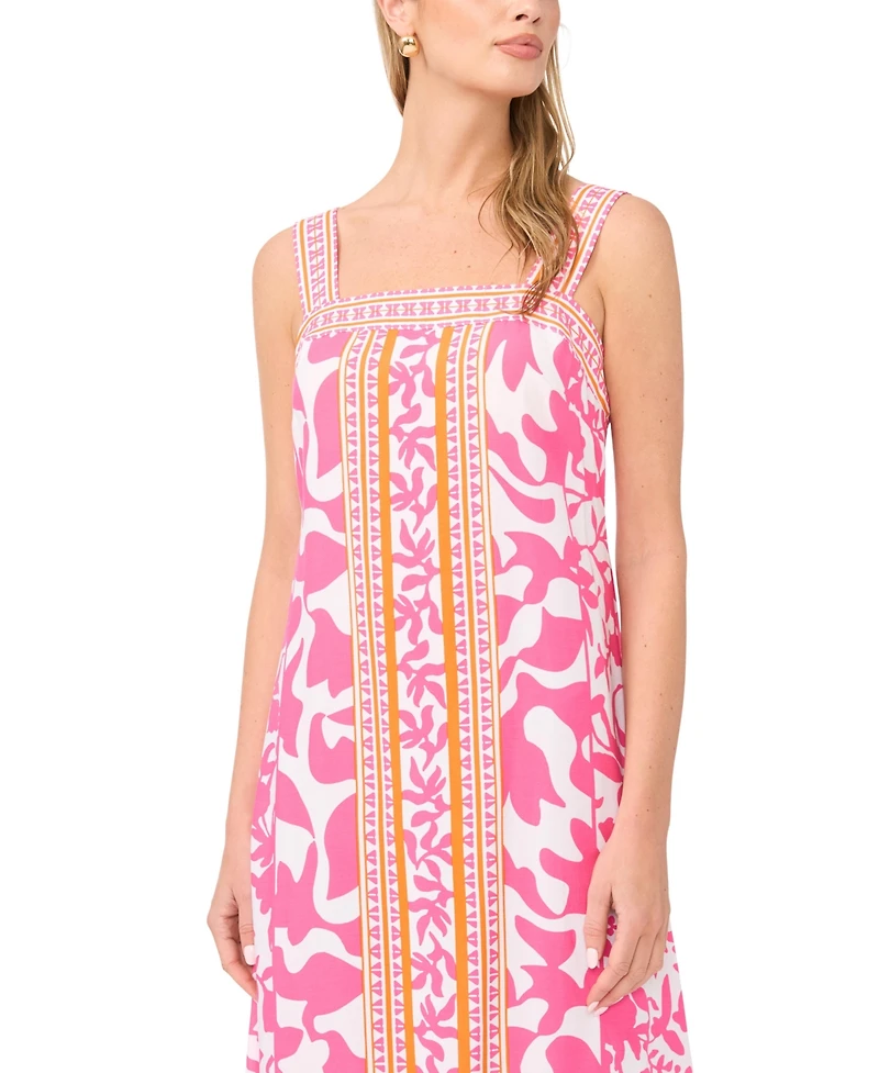 Vince Camuto Women's Square Neck Maxi Dress