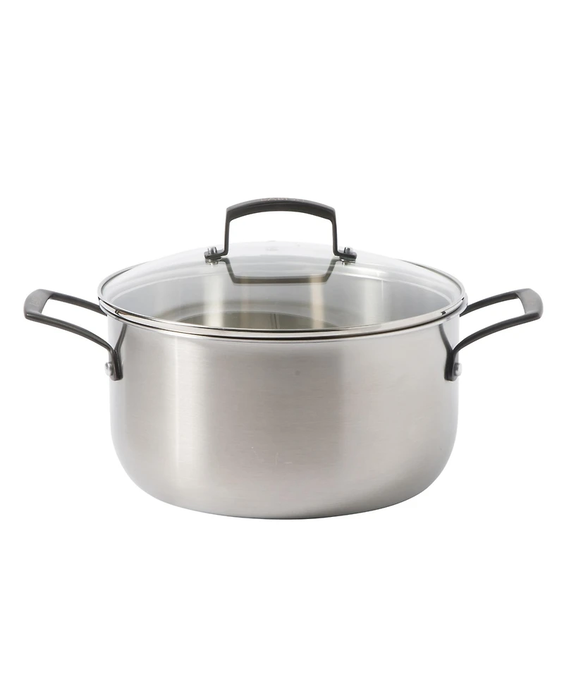 Babish Tri-Ply Stainless Steel 10-Piece Cookware Set