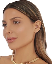 Ettika Teardrop Cuff Earrings