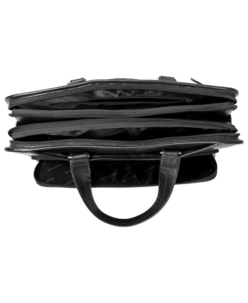 Mancini Men's Laptop Briefcase