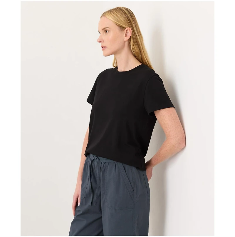 Pact Women's Luxe Signature Crewneck Tee