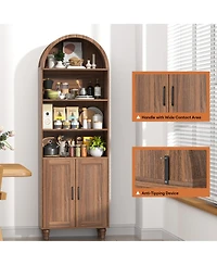 Rainsken Arched Bookshelf