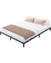 gaomon 10 Inch Twin Heavy Duty Metal Platform Bed- Slats Easy Assembly Noise-Free No Box Spring Needed