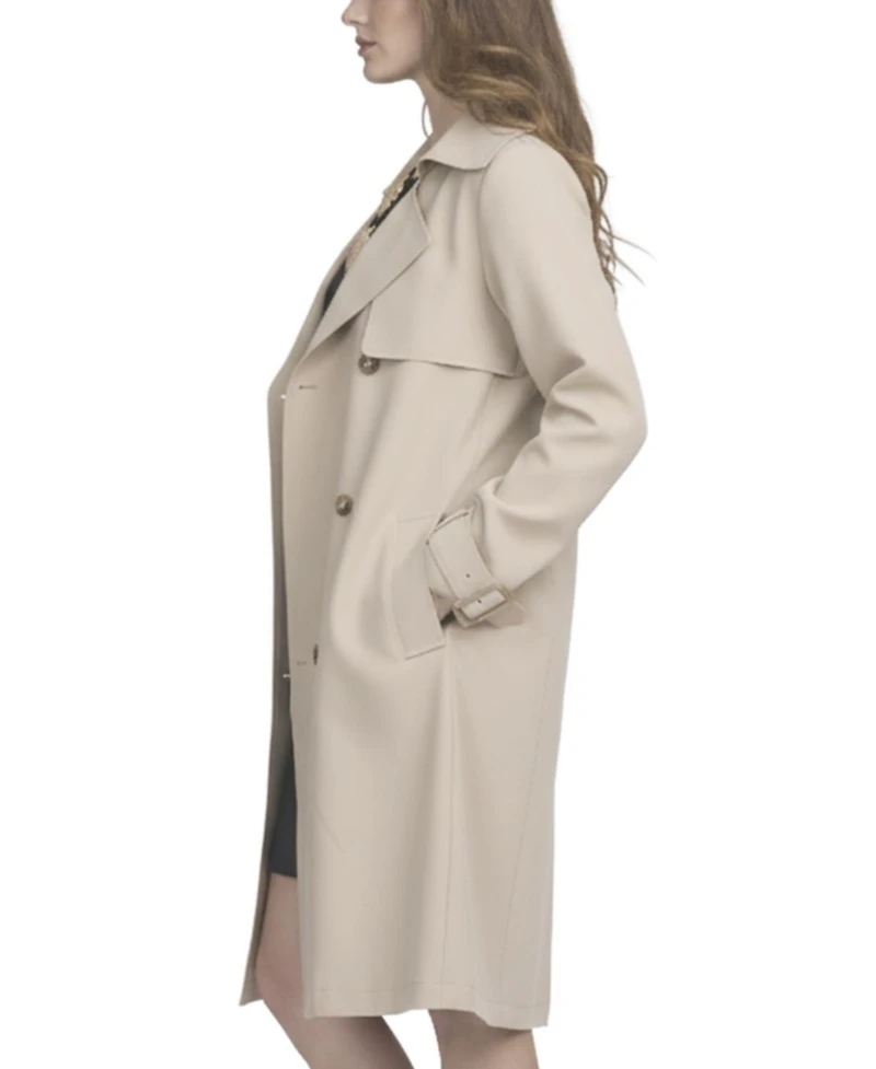 Elle Collection Women's Classic Trench