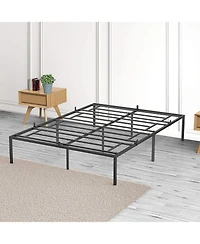 Gaomon Queen Metal Platform Bed Frame- No Box Spring Needed- Heavy Duty Steel Slats- Easy Assembly