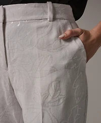 Donna Karan New York Women's Sequin Embroidered Pants