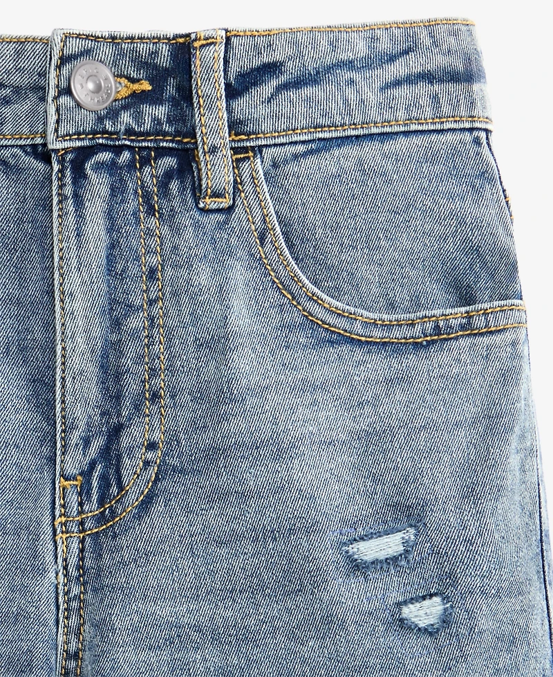 Epic Threads Big Boys Distressed Denim Shorts, Macy's Exclusive