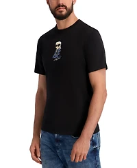 Karl Lagerfeld Paris Men's Short-Sleeve Regular-Fit Crewneck T-Shirt