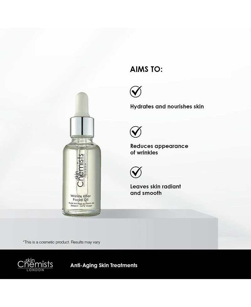 skinChemists Wrinkle Killer Facial Oil 30ml
