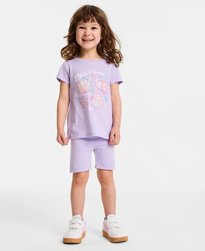 Epic Threads Girls' Toddler 12M-5T Dot-Print Bike Shorts, Macy's Exclusive