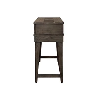 Liberty Furniture Industries, Inc Arrowcreek Console Bar Table in Weathered Stone
