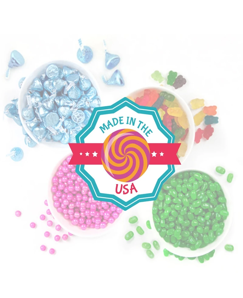 Just Candy Father's Day Candy Gift Box - Hershey's Chocolate Bar Gift Box, 8 Pieces