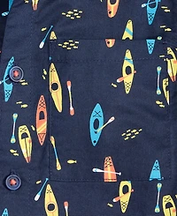 Epic Threads Toddler Boys' 12M-5T Cotton Printed Shirt & Shorts, 2-Piece Set, Macy's Exclusive