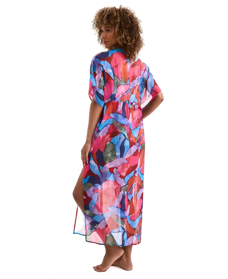 Mimi Flamingo Women's Dylan Printed Midi Caftan