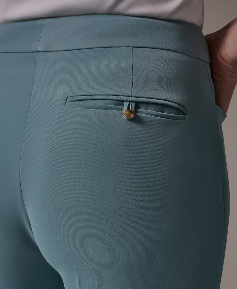 Donna Karan New York Petite Straight Leg Pants