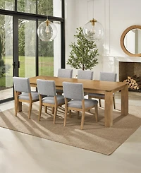 Selby 7-Pc. Dinning Set (1 Dining Table + 6 Chairs)