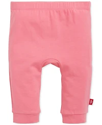 Magnetic Me Baby Girls' Short-Sleeve Bodysuit and Pants, 3-Piece Set