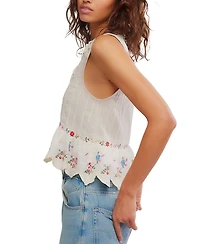 Free People Women's Ellis V-Neck Blouse