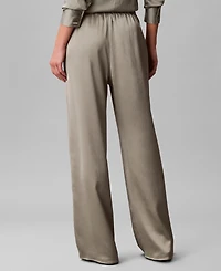 Calvin Klein Women's Hammered Pull-On Pants