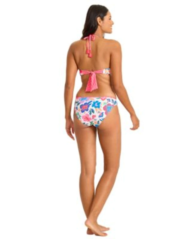 Tommy Bahama Womens V Neck Printed Swim Top Bottoms